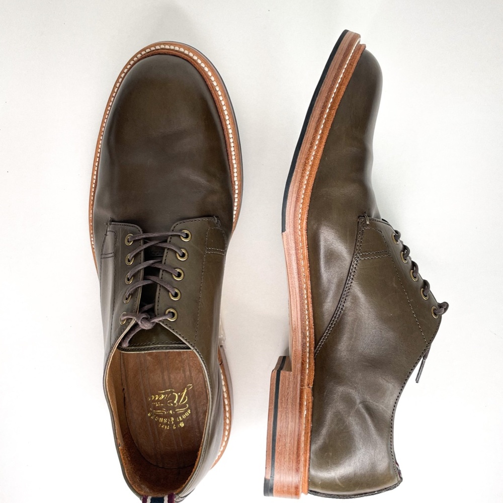 J.Crew Italian Derby’s Leather Shoes / 10.5 / preowned